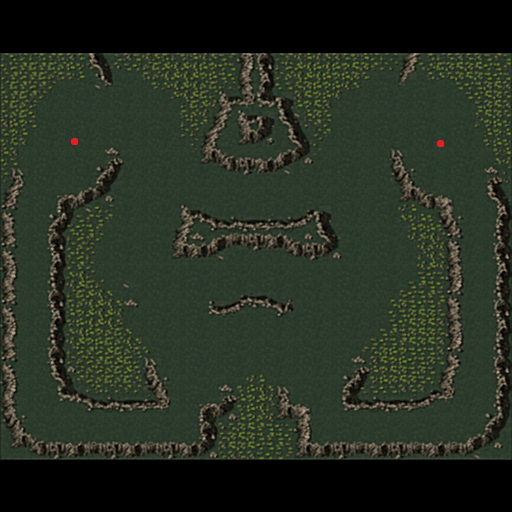 (Wht) Rush Down Rampage 2p (Symmetrical)